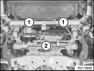 64 52 523 Removing and installing/replacing A/C system compressor (N63)