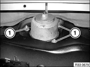 33 52 000 Removing and installing/replacing rear left or right shock