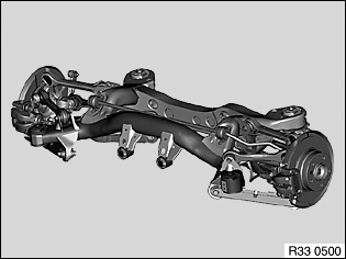 33 31 011 Replacing rear axle support
