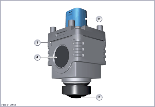 Top Rear Side View Camera