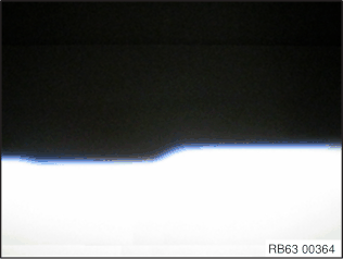 63 10 ... Light patterns from different low-beam headlight types