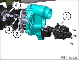 Remove and install/replace the electrical controller drive for the