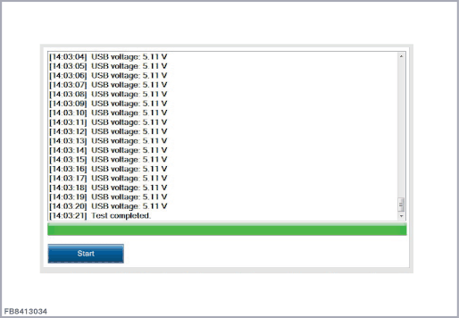 Functional description of USB test IMIBR2