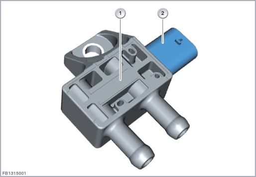 Differential Pressure Sensor Diesel Particulate Filter