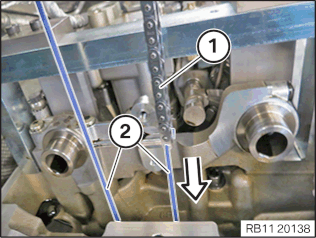 11 31 549 Replace timing chain (repair kit open timing chain) for flat ...