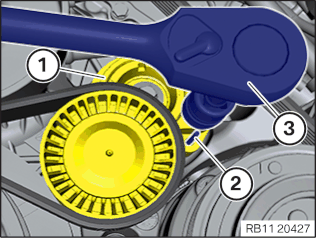 Produktbild von Gusseisen V-Riemenscheibe 1/2" Bohrung, 3,05" OD – Für 4L/A-Riemen, Grau Elektrophoretisch