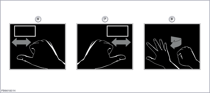 Gesture recognition camera