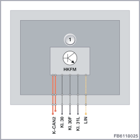Tailgate function module