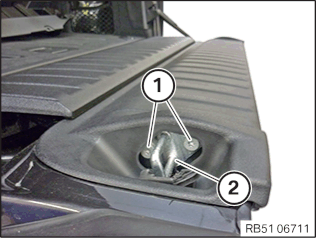 Replacing lower section of tailgate