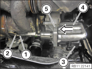Replace electrical controller drive for wastegate (after vehicle