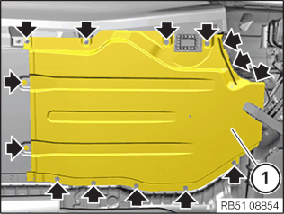 Replacing gaiter or centrifugal disc at transfer box
