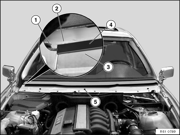 Windscreen replacement (change in Repair Instructions)
