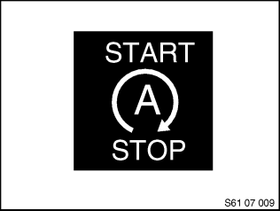 Automatic engine start-stop function