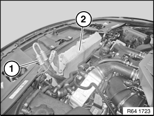 64 52 523 Removing and installing/replacing A/C system compressor (N63)