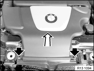 11 61 050 Removing and installing intake air manifold (M47TU)