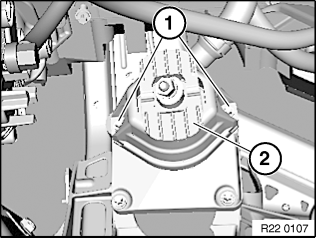 22 11 001 Replacing left engine mount (N52/N52K/N53)