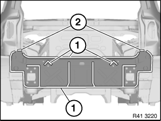 41 34 060 Replacing outer and inner tail panel sections