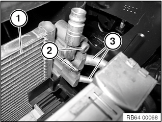 64 52 523 Removing and installing/replacing A/C system compressor (N63)