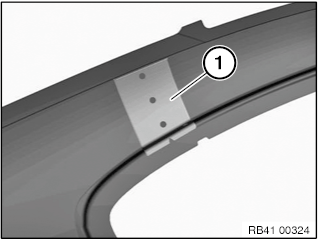 Replacing rear left side panel