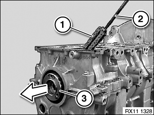 11 31 051 Replacing timing chain (N16)
