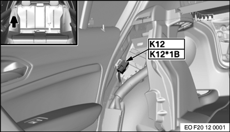 F30 Pump fuel relay location - 328i
