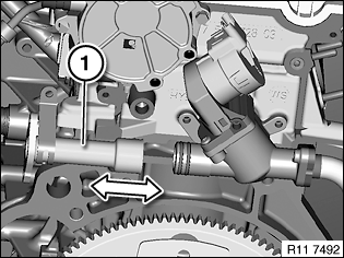 11 71 505 Remove and install/replace exhaust-gas recirculation valve (N43)