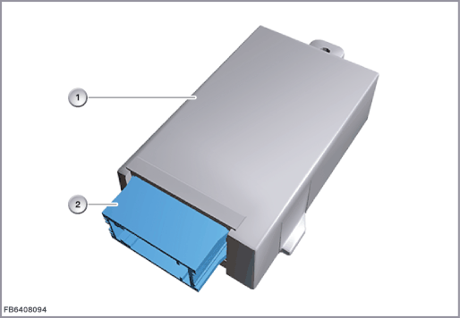 Control unit for rear air conditioner