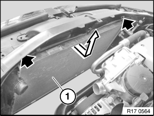 17 11 000 Removing and installing radiator (N55)