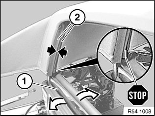 54 34 280 Removing and installing/replacing rear window module