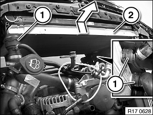 17 11 000 Removing and installing radiator (N54)